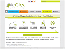 Tablet Screenshot of okoclick.com